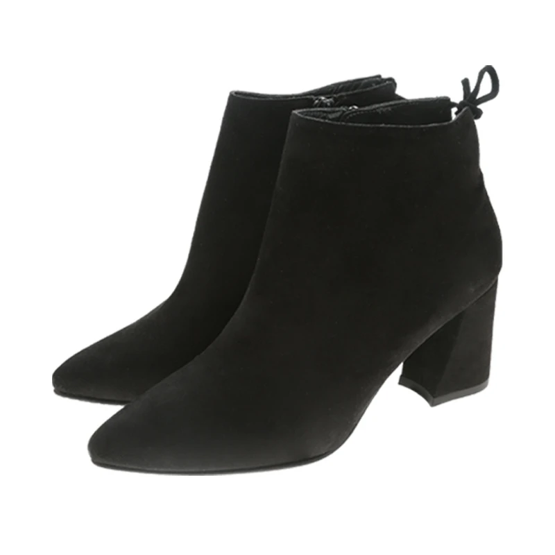 商品[国内直发] Stuart Weitzman|STUART WEITZMAN 黑色女士雪地靴 MIMIGRANDIOSE-BLACK-SUEDE,价格¥2226,第1张图片详细描述