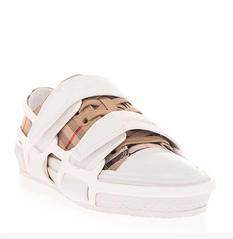 商品Burberry|BURBERRY 卡其色女士运动鞋 8034326,价格¥2443,第6张图片详细描述