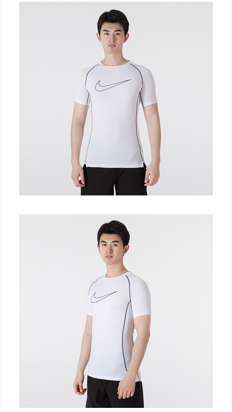 商品[国内直发] NIKE|Pro Dri-FIT男子紧身短袖,价格¥136,第3张图片详细描述