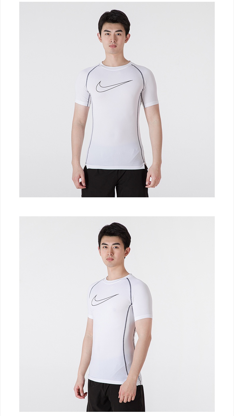 商品[国内直发] NIKE|Pro Dri-FIT男子紧身短袖,价格¥137,第3张图片详细描述