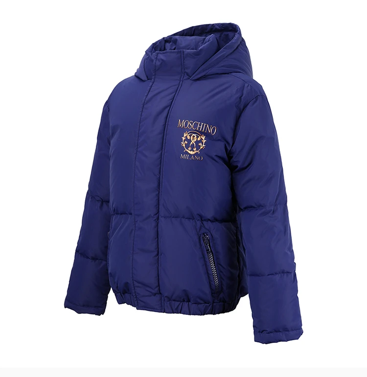 商品[国内直发] Moschino|Moschino 莫斯奇诺 蓝色女士棉服夹克 EA0518-5518-4287,价格¥4850,第6张图片详细描述