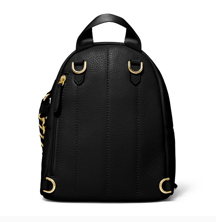 商品[国内直发] Michael Kors|Michael Kors 迈克高仕 SLATER系列女士黑色背包 30T0G04B0L-BLACK,价格¥1429,第6张图片详细描述