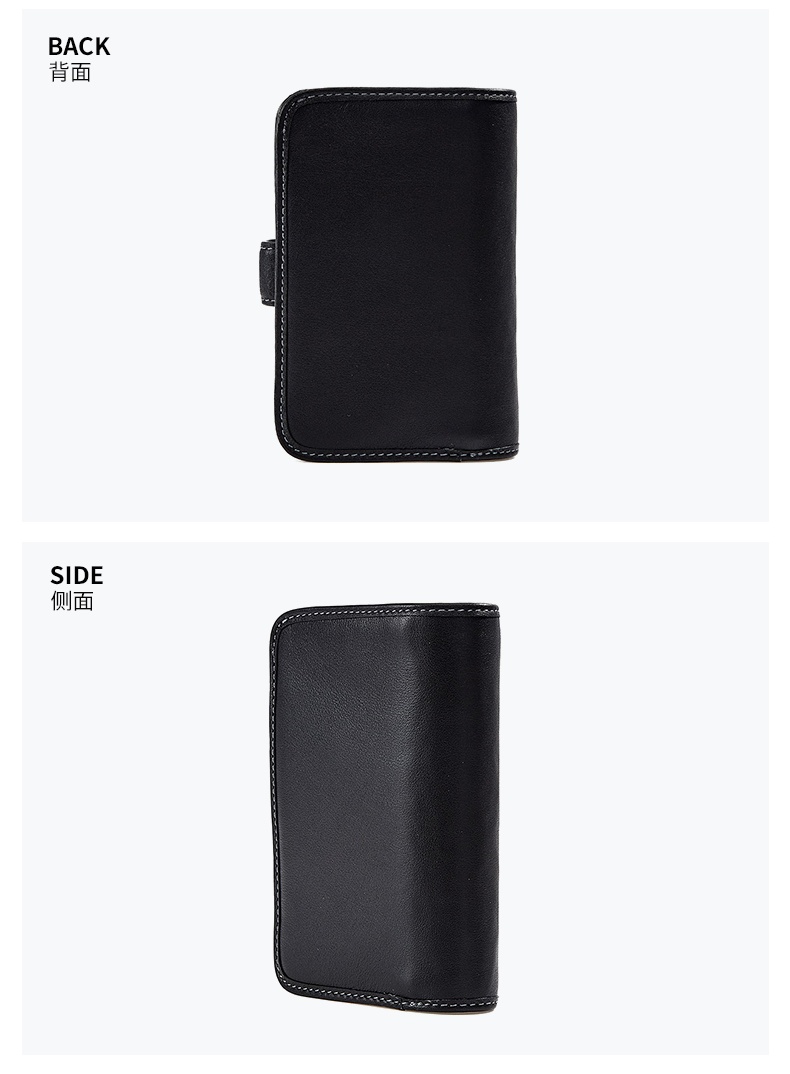 商品[国内直发] Coach|蔻驰钱包COACH奢侈品女士专柜款2折经典C扣小号钱包米色人造革礼物送女友CA194 B4SHG,价格¥443,第4张图片详细描述