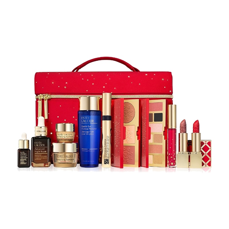 商品Estée Lauder|雅诗兰黛2022年圣诞限量套�装彩妆护肤11件套,价格¥900,第7张图片详细描述