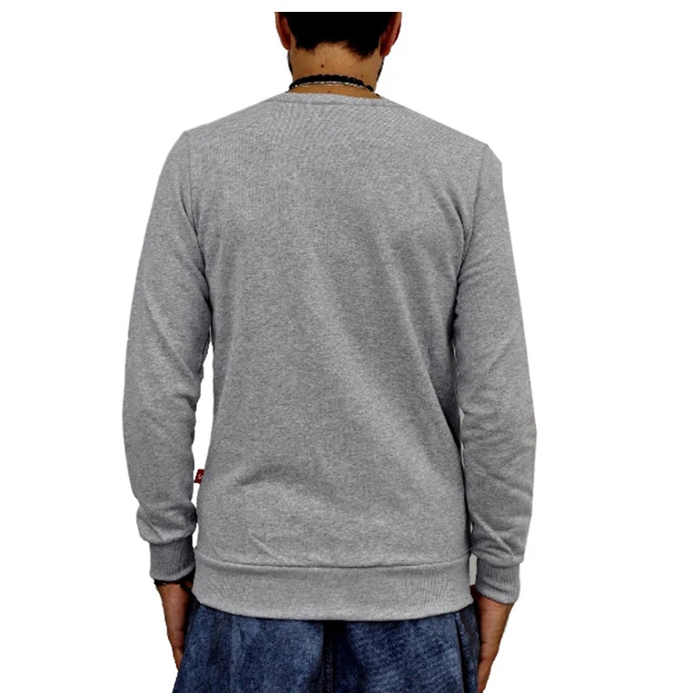 商品Supreme|Supreme 男士logo灰色圆领上衣 SUFE1004,价格¥385,第5张图片详细描述
