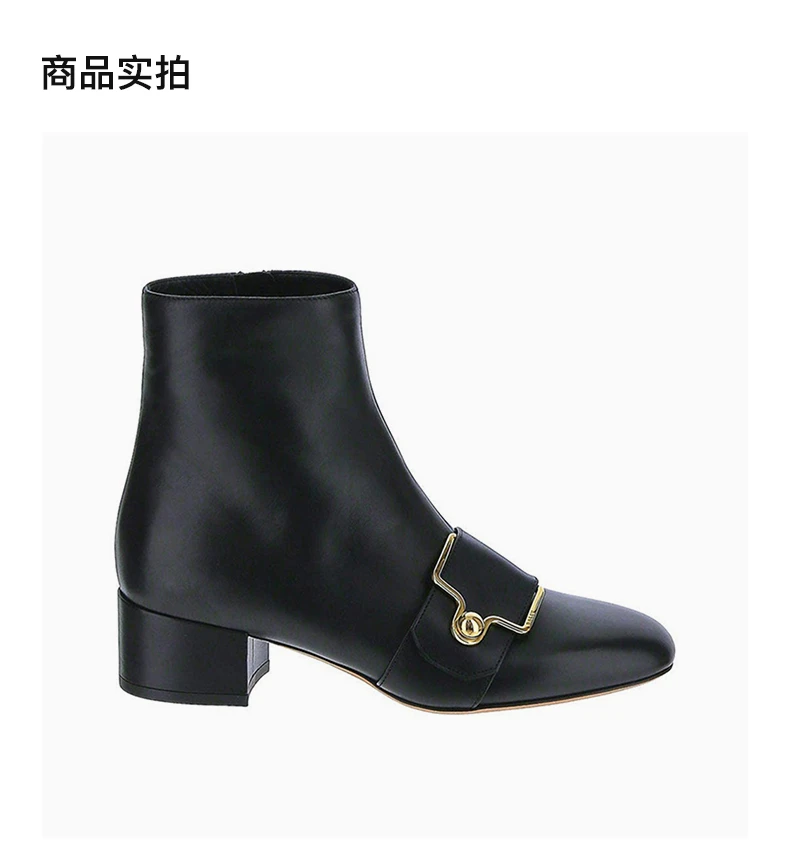 商品Bally|Bally 巴利 黑色女士高跟鞋 6228103,价格¥2995,第4张图片详细描述