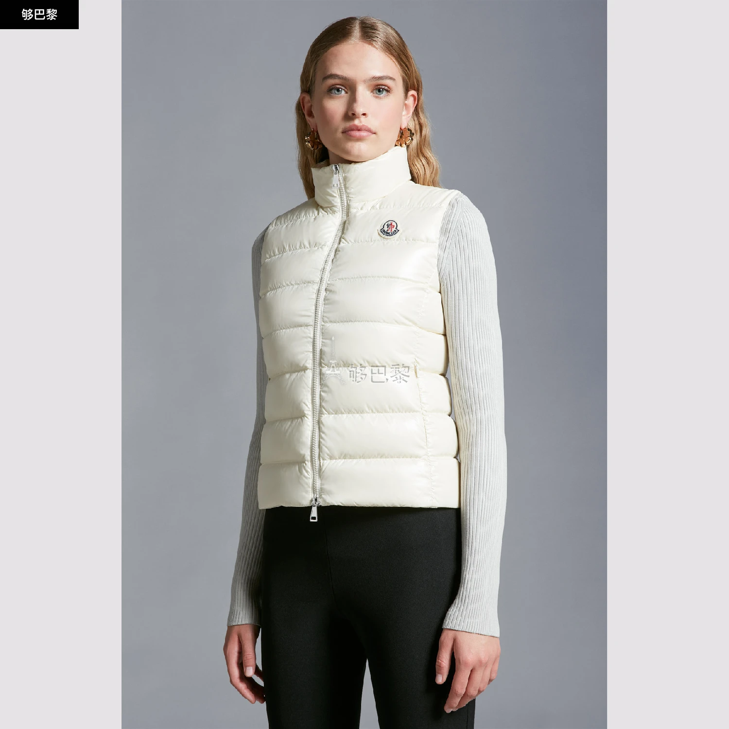 商品Moncler|【预售】 MONCLER盟可睐 24秋冬 女士 马甲 春夏新品 Ghany女士轻薄羽绒马甲 I20931A5250068950070,价格¥6412,第6张图片详细描述