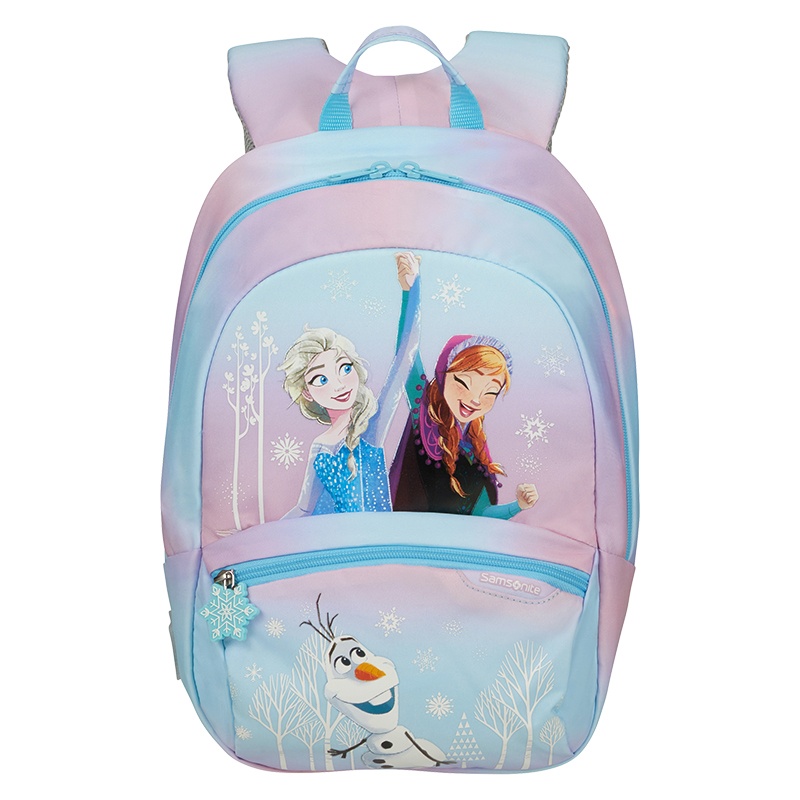 商品Samsonite|SAMSONITE新秀丽 男女通用S+聚酯纤维冰雪奇缘印花双肩包,价格¥608,第2张图片详细描述