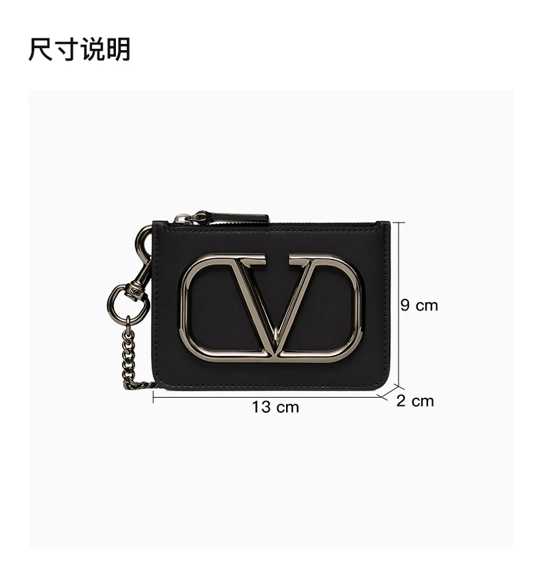 商品[国内直发] Valentino|VALENTINO 黑色女士斜挎包 WY2P0T14-SFU-0NO,价格¥2275,第3张图片详细描述