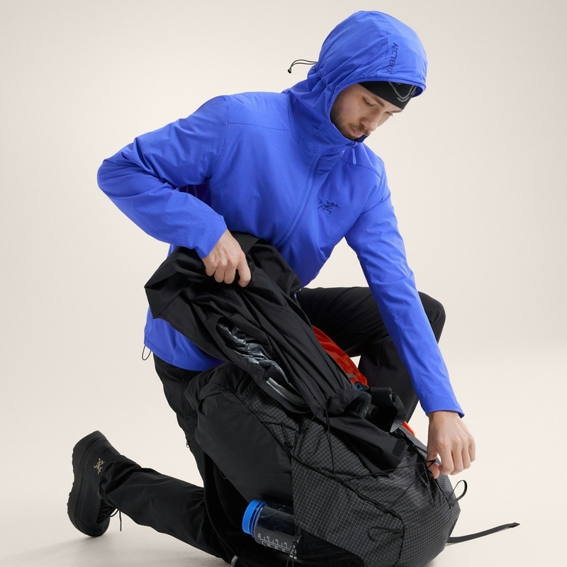 商品Arc'teryx|ARC TERYX/始祖鸟 ATOM SL男士蓝色尼龙夹克,价格¥1917,第8张图片详细描述