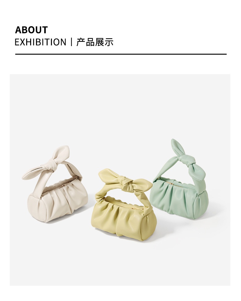 商品[国内直发] GLENVINTEN|格岚云顿韩版云朵包女包2022新款潮时尚褶皱腋下包链条背带手提包斜挎女包,价格¥167,第11张图片详细描述