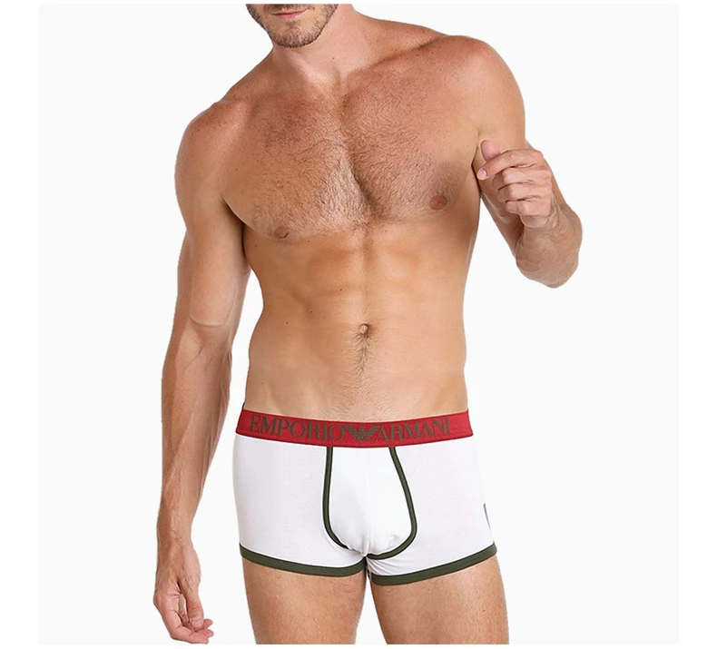 商品[国内直发] Emporio Armani|EMPORIO ARMANI 白色男士内裤 111866-5A510-00010,价格¥382,第6张图片详细描述