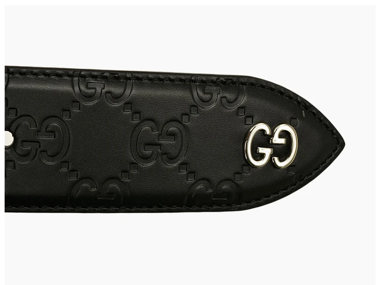 商品Gucci|GUCCI 黑色男士腰带 474311-CWC1N-1000,价格¥2731,第9张图片详细描述