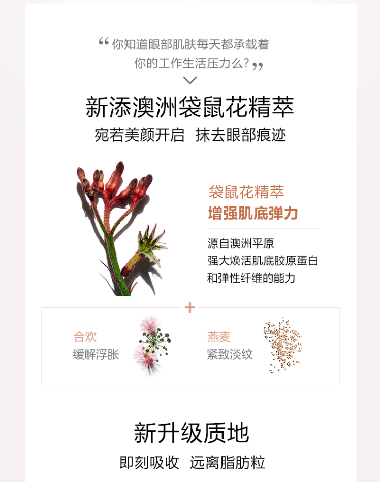 商品Clarins|Clarins娇韵诗全明星眼霜15ml诗焕颜紧致眼霜淡细纹提拉保湿滋润,价格¥331,第3张图片详细描述