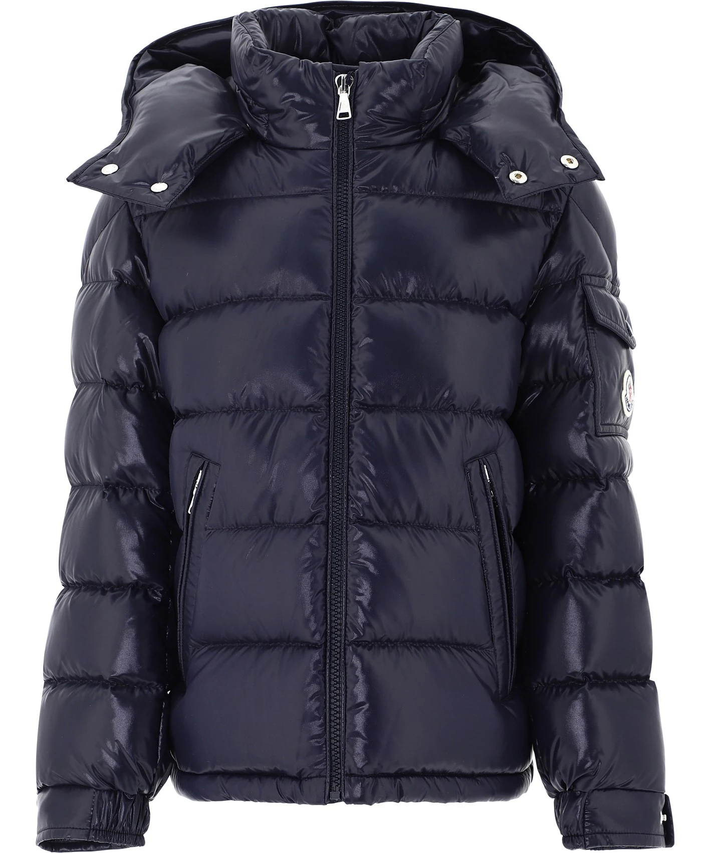 商品[国内直发] Moncler|MONCLER 深蓝色男童羽绒服 1A12520-68950-742,价格¥8979,第3张图片详细描述