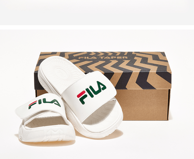 商品Fila|【Brilliant|包邮包税】斐乐 FILA TAPER  凉鞋 沙滩鞋 拖鞋  1SM00559E 050,价格¥215,第3张图片详细描述