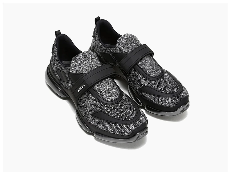商品Prada|Prada 普拉达 男士黑色织物休闲运动鞋 2OG064-3V92-F0I89,价格¥1875,第8张图片详细描述