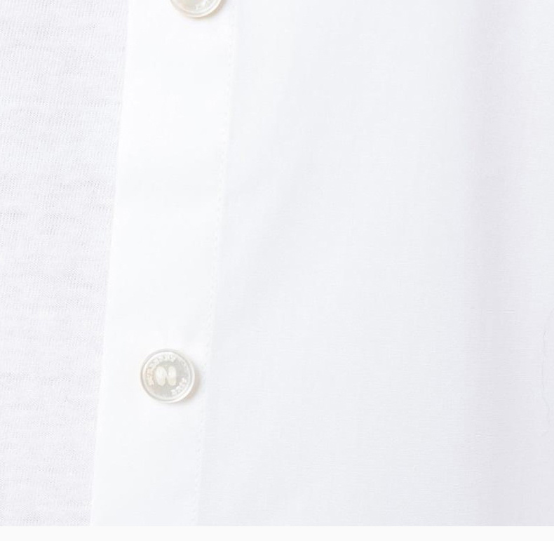 商品Burberry|Burberry 博柏利 白色纯棉女士衬衫 3968141,价格¥1200,第11张图片详细描述