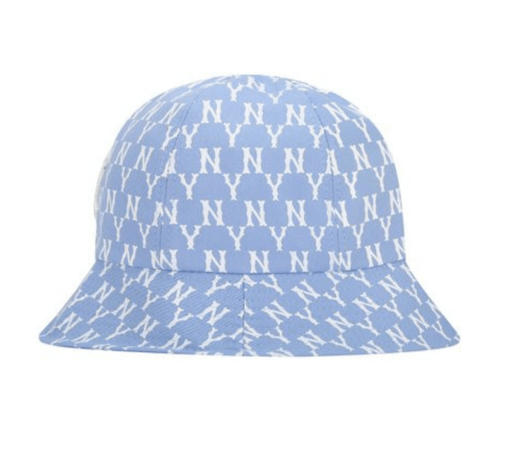 商品MLB|【享贝家】MLB 刺绣LOGO圆顶渔夫帽 男女同款 天蓝色（预售款，10天发货）32CPHA111-50S,价格¥159,第5张图片详细描述