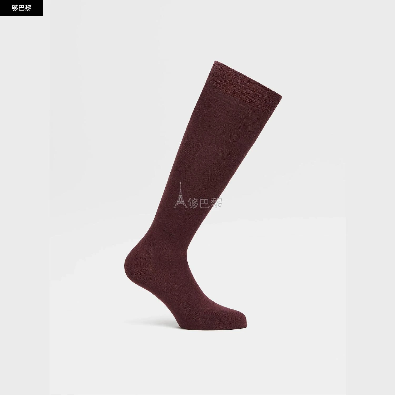 商品Zegna|包邮包税【预售7天发货】 ZEGNA杰尼亚 23秋冬 男士 袜子 BAROLO GRAPE EVERYDAY TRIPLE X MID CALF SOCKS N5V40-526-602,价格¥512,第6张图片详细描述