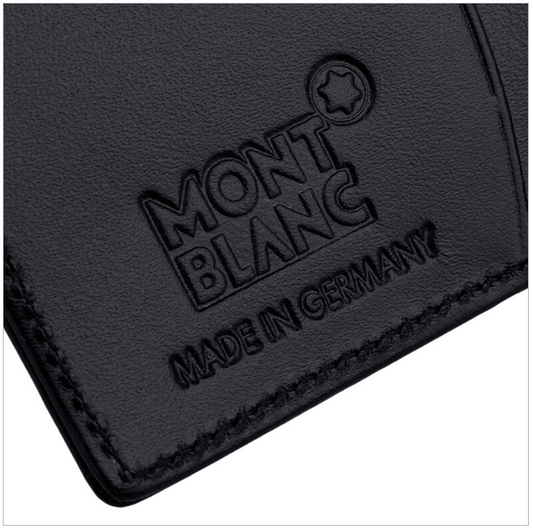 商品[国内直发] MontBlanc|Mont Blanc 万宝龙 男士黑色牛皮大班系列皮革6扣精致钥匙包 7161,价格¥1229,第8张图片详细描述