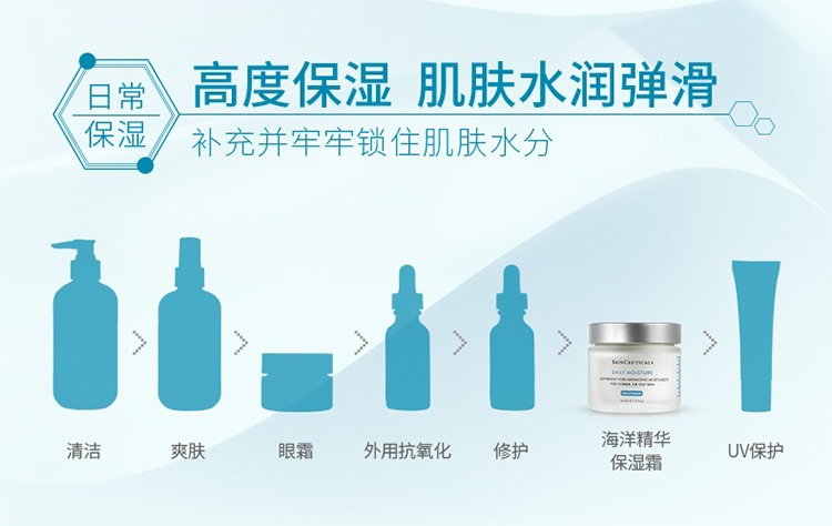 商品SkinCeuticals|SKINCEUTICALS修丽可 海洋精华保湿霜60ml,价格¥433,第4张图片详细描述