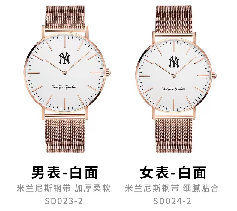 商品[国内直发] MLB|时尚休闲石英手表潮牌防水学生表 MLB-SD024,价格¥442,第3张图片详细描述