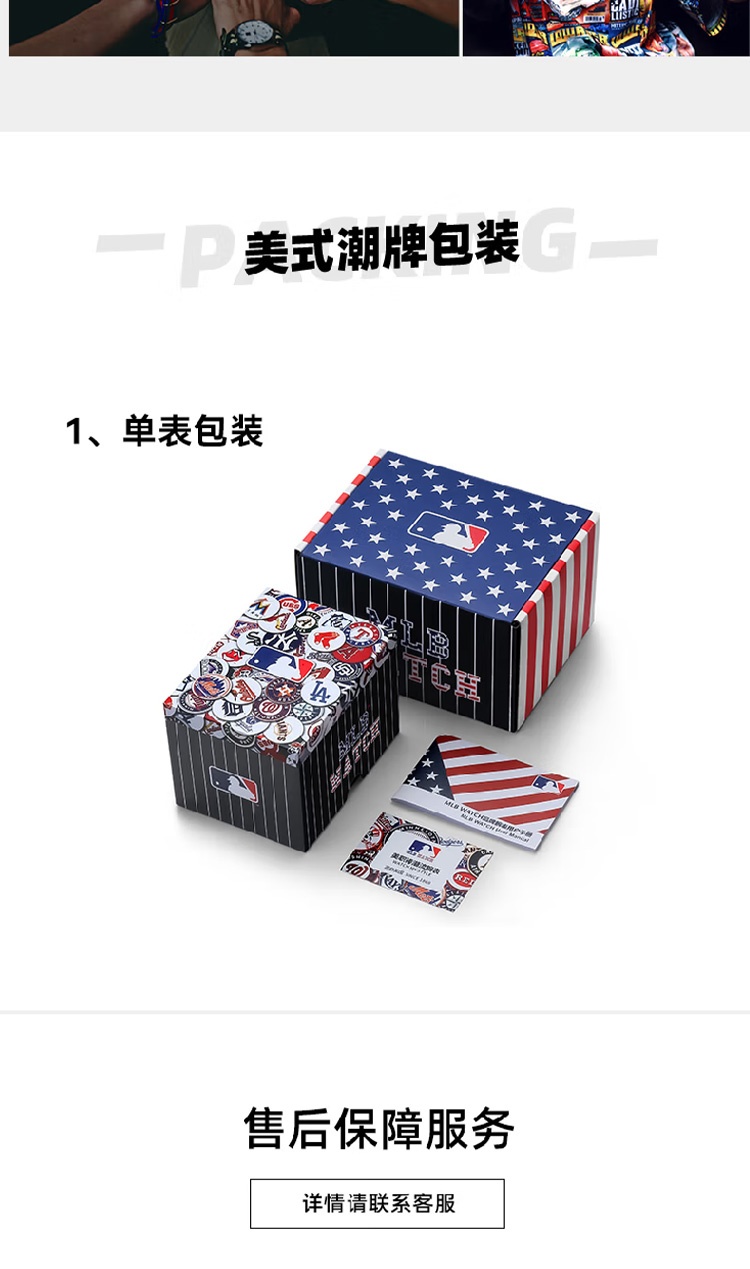 商品[国内直发] MLB|欧美帆布尼龙织带腕表 男女学生石英手 MLB-TP001,价格¥200,第12张图片详细描述