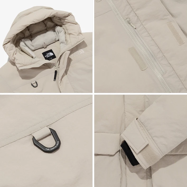 商品The North Face|【享贝家】（国内现货-QD）-北面 户外休闲工装连帽羽绒服外套男女同款 NJ1DQ64,价格¥1375,第12张图片详细描述