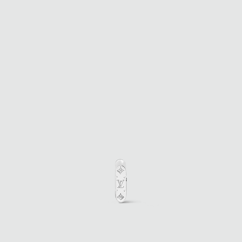 商品Louis Vuitton|LV/路易威登 男士银色黄铜耳骨夹,价格¥2606,第5张图片详细描述