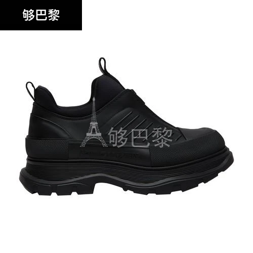 商品Alexander McQueen|【特惠8.7折】包邮包税【预售7天发货】 ALEXANDER MCQUEEN 男士 休闲运动鞋 Trad Slick 运动鞋  758771WHYKJ1000 AMQYM2QPBCK,价格¥7177,第2张图片详细描述