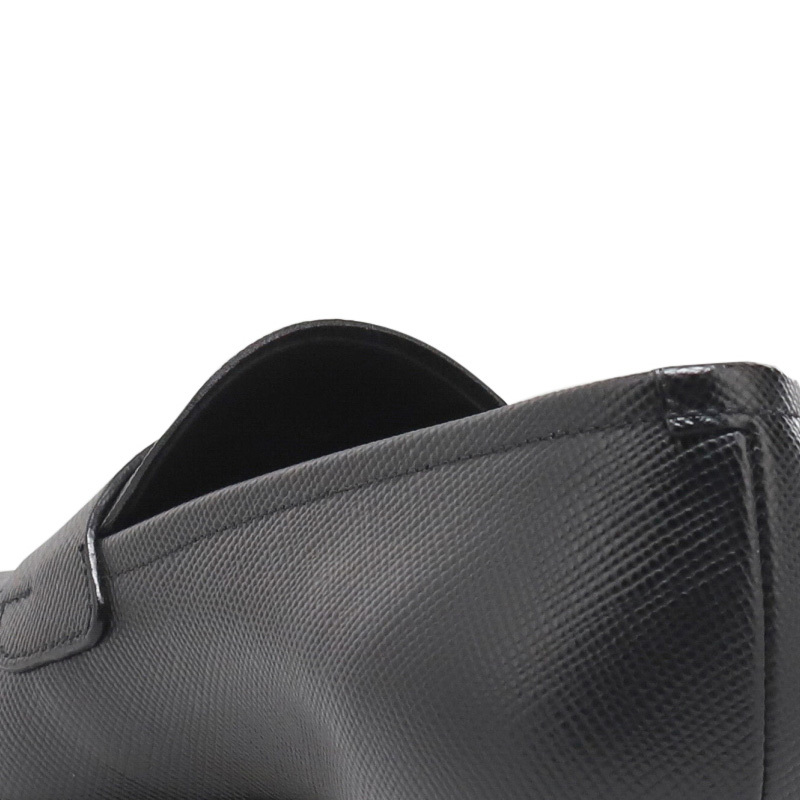 商品Prada|Prada 普拉达 男士黑色皮革乐福鞋 2DB178-3E0N-F0002,价格¥4173,第4张图片详细描述