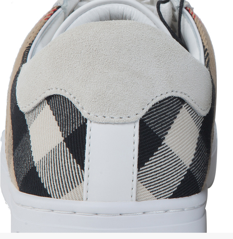 商品Burberry|BURBERRY 白色男士板鞋 8024125,价格¥2810,第9张图片详细描述