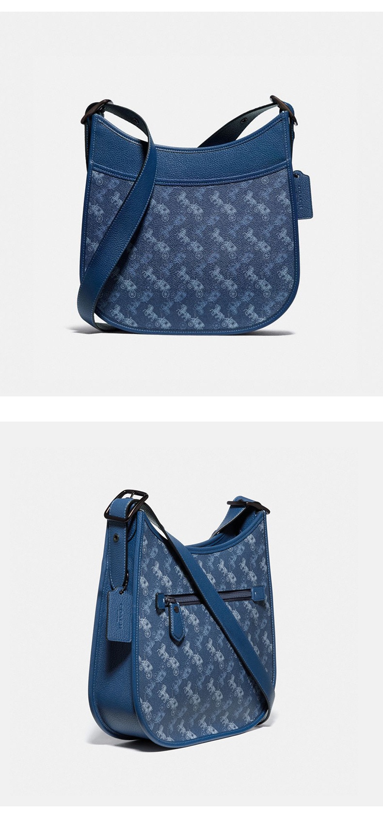 商品Coach|COACH 奥莱款EMERY女士皮质单肩斜挎包 89140V5PUS,价格¥1639,第3张图片详细描述