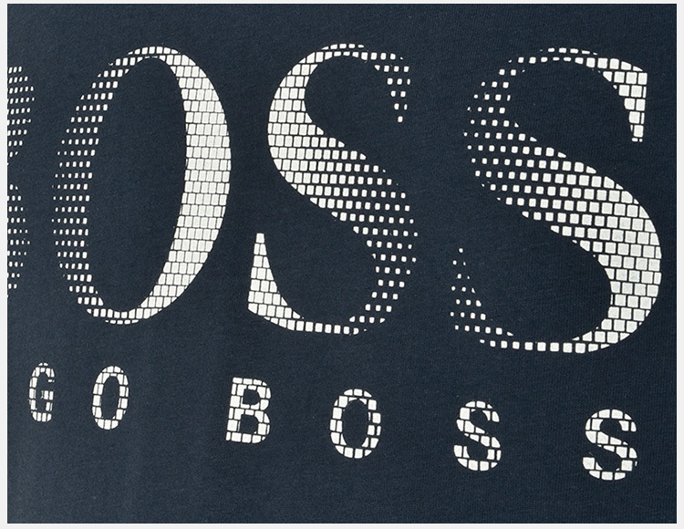 商品Hugo Boss|Hugo Boss 雨果博斯 深蓝色纯棉男士短袖T恤 T-SHIRTRN-50332287-413,价格¥459,第8张图片详细描述