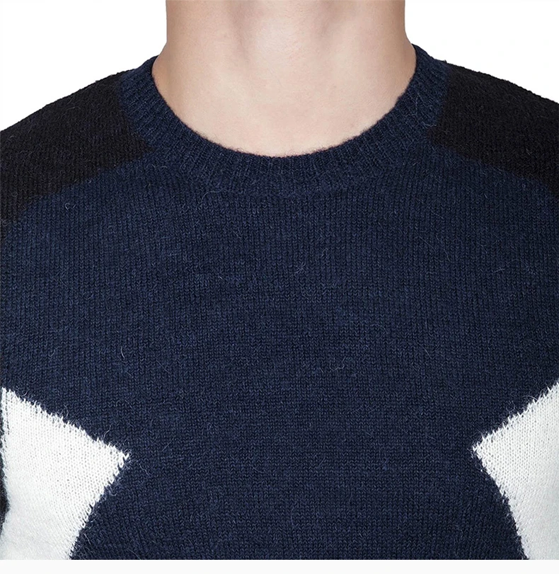 商品[国内直发] Neil Barrett|Neil Barrett 尼奥贝奈特 男士羊毛针织衫 BMA538V-B618C-1461,价格¥738,第7张图片详细描述