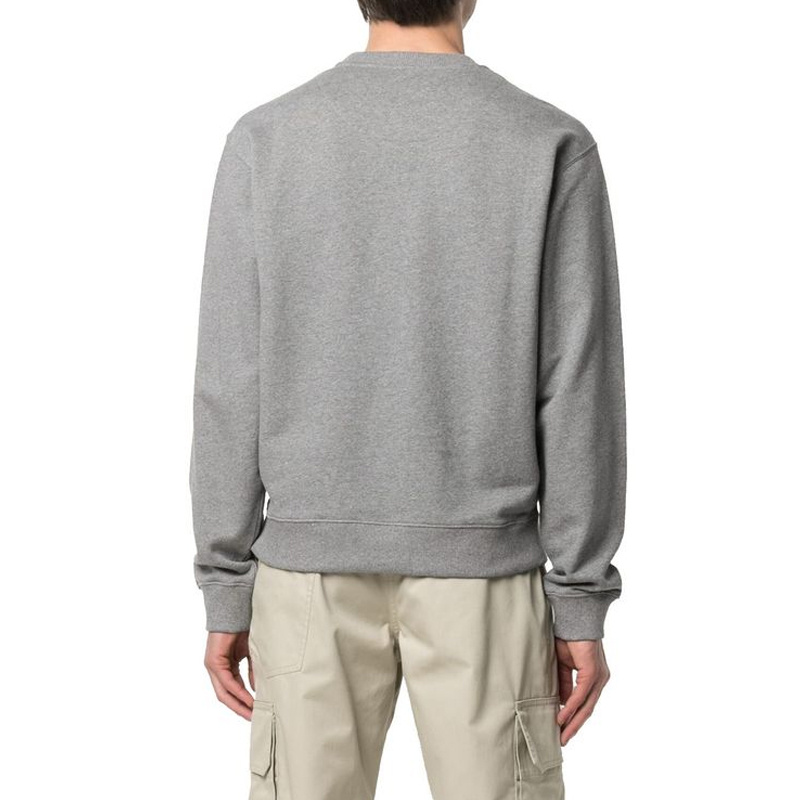 商品Kenzo|KENZO 男士灰色虎头圆领卫衣 FB55SW1104XA-95,价格¥1234,第5张图片详细描述