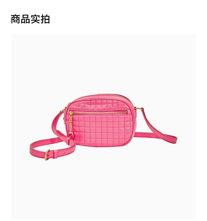 商品[国内直发] Celine|CELINE 女士粉色单肩包 188363-BFH-24PI,价格¥9062,第4张图片详细描述