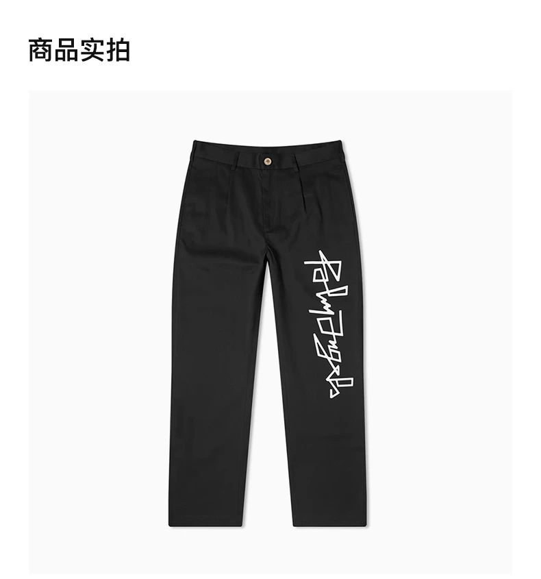 商品Palm Angels|PALM ANGELS 黑色男士休闲裤 PMCA081-F20FA-B001-1001,价格¥2103,第4张图片详细描述