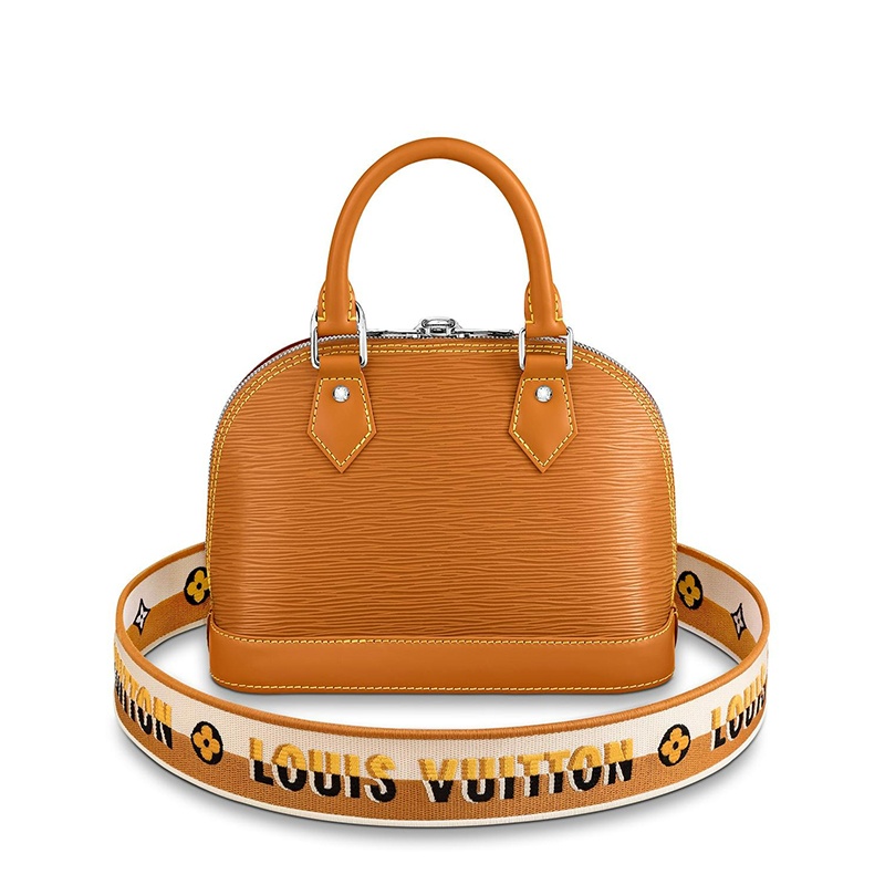 商品Louis Vuitton|【预售十天】Louis Vuitton/路易威登 22春夏新款ALMA BB系列 女士焦糖棕粒面牛皮革银锁银扣单肩斜跨手提包M57540,价格¥16484,第5张图片详细描述