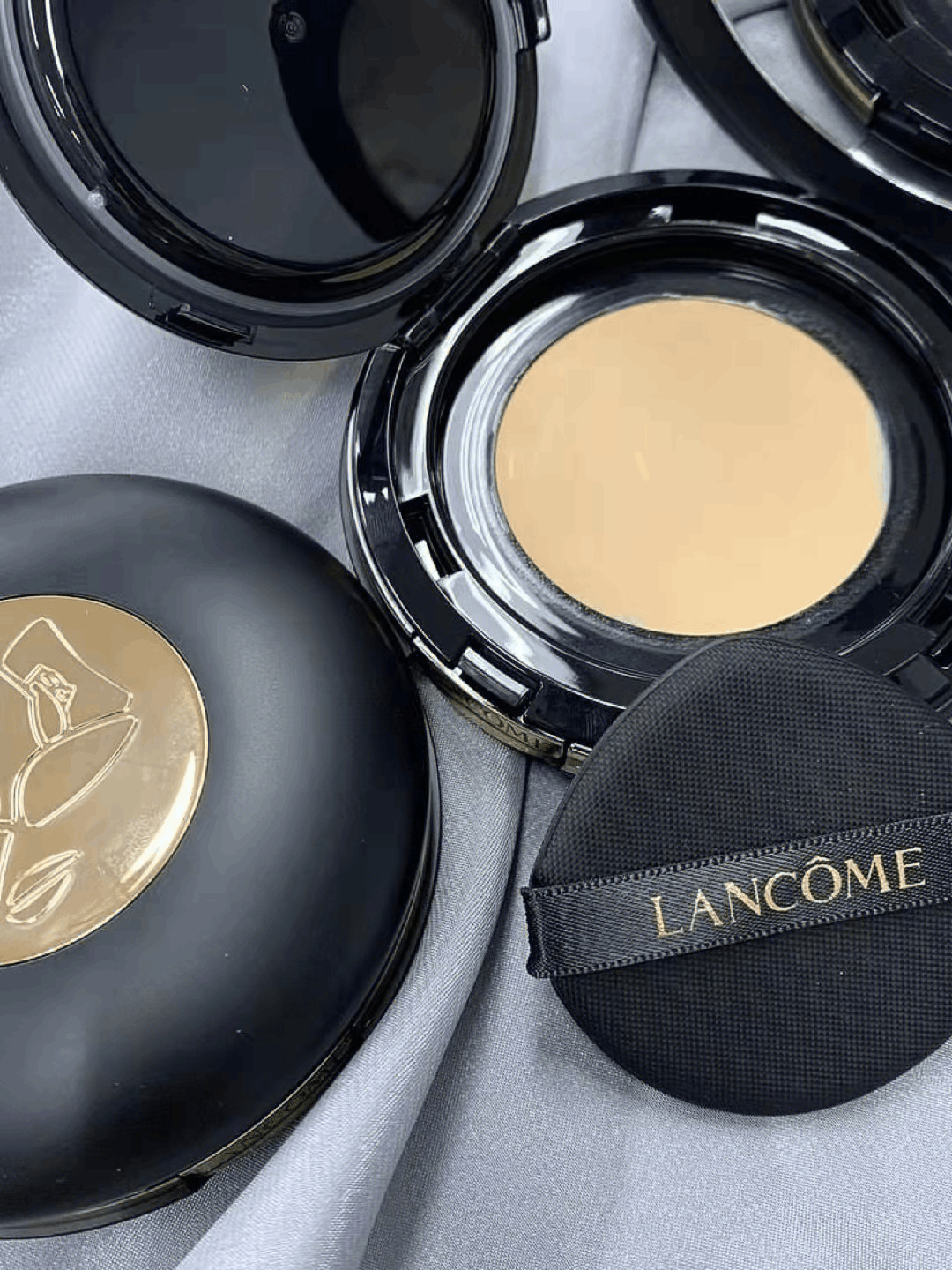 商品Lancôme|LANCOME兰蔻新版黑金新款持妆气垫BB霜粉底遮瑕持久,价格¥394,第3张图片详细描述