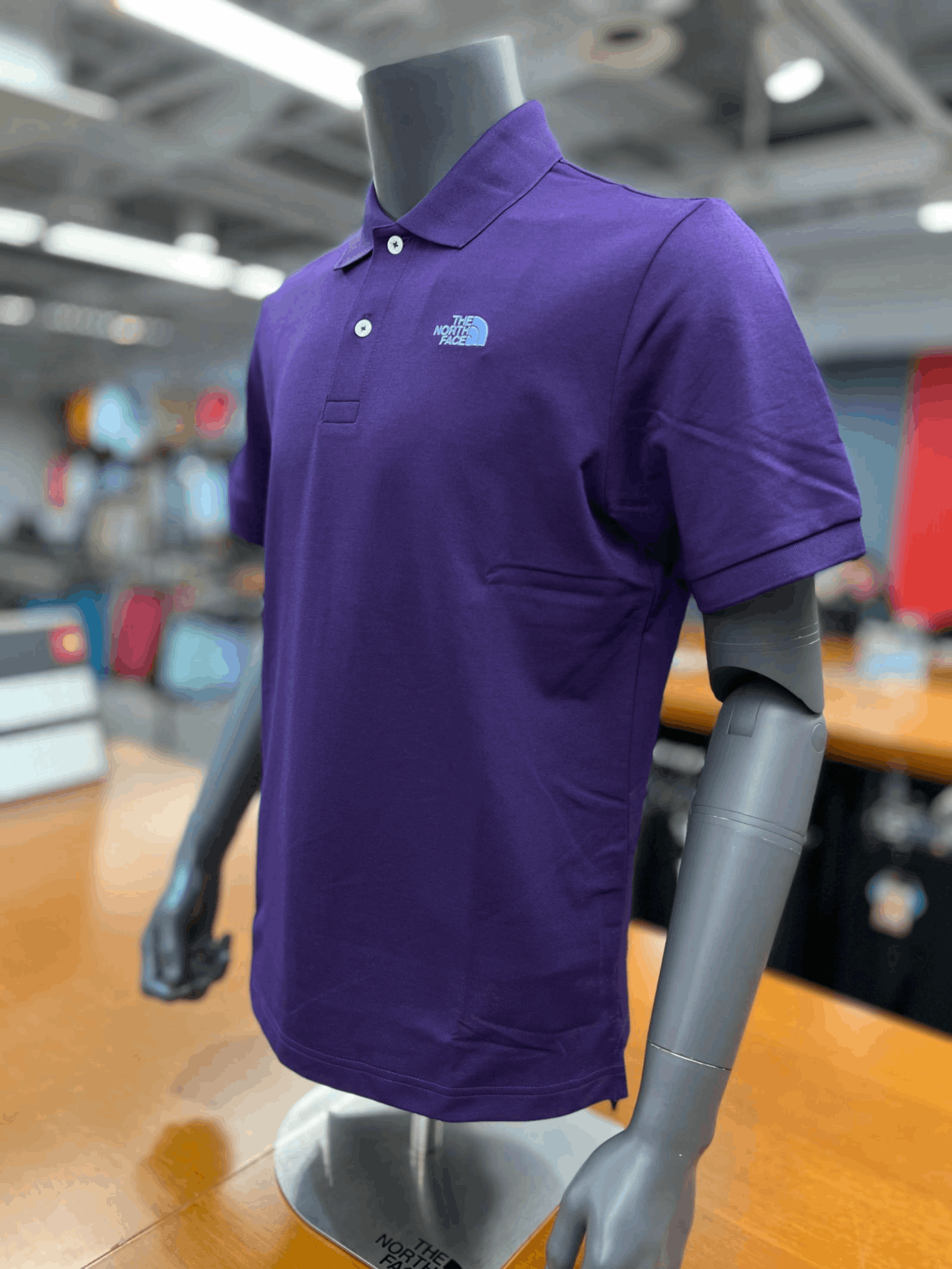 商品The North Face|【Brilliant|包邮包税】北面 运动户外 NT7PM00 (彩色集锦) 男士 CITY TRAVEL 短袖 POLO,价格¥480,第17张图片详细描述
