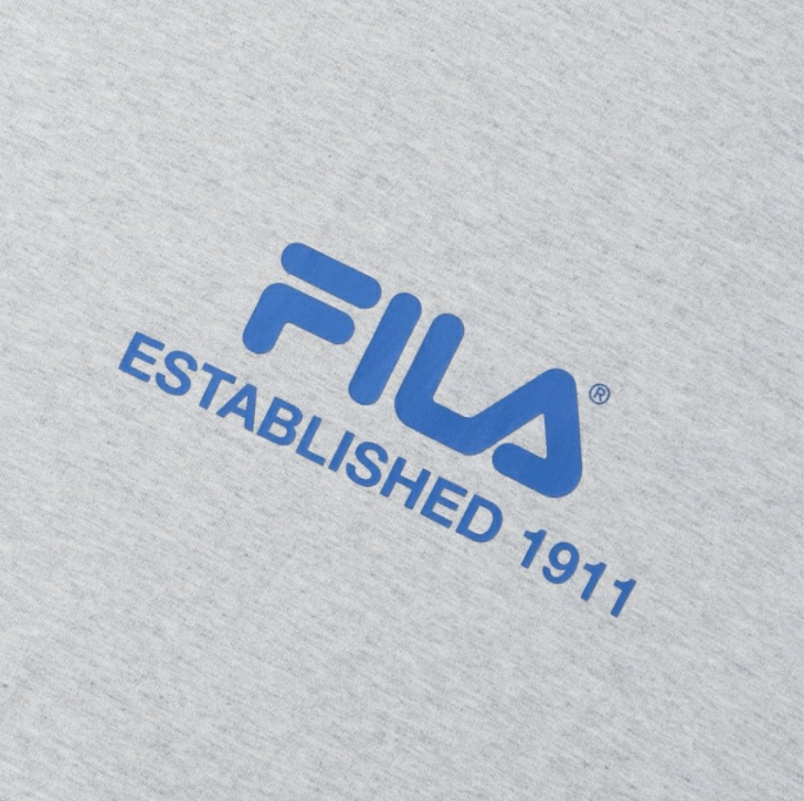 商品Fila|【享贝家】FILA男士宽松圆领运动休闲卫衣灰色FS2POD3212X-SGE（特价活动款）,价格¥156,第4张图片详细描述