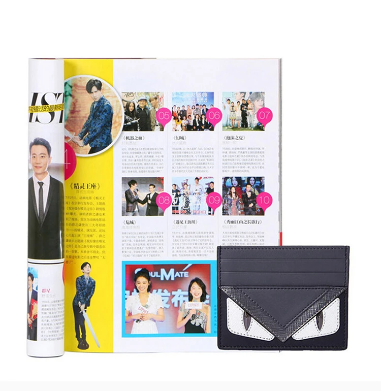 商品Fendi|Fendi 芬迪 WALLET系列拼色皮革卡片包 7M0164-8FJ-F06HP,价格¥1809,第4张图片详细描述