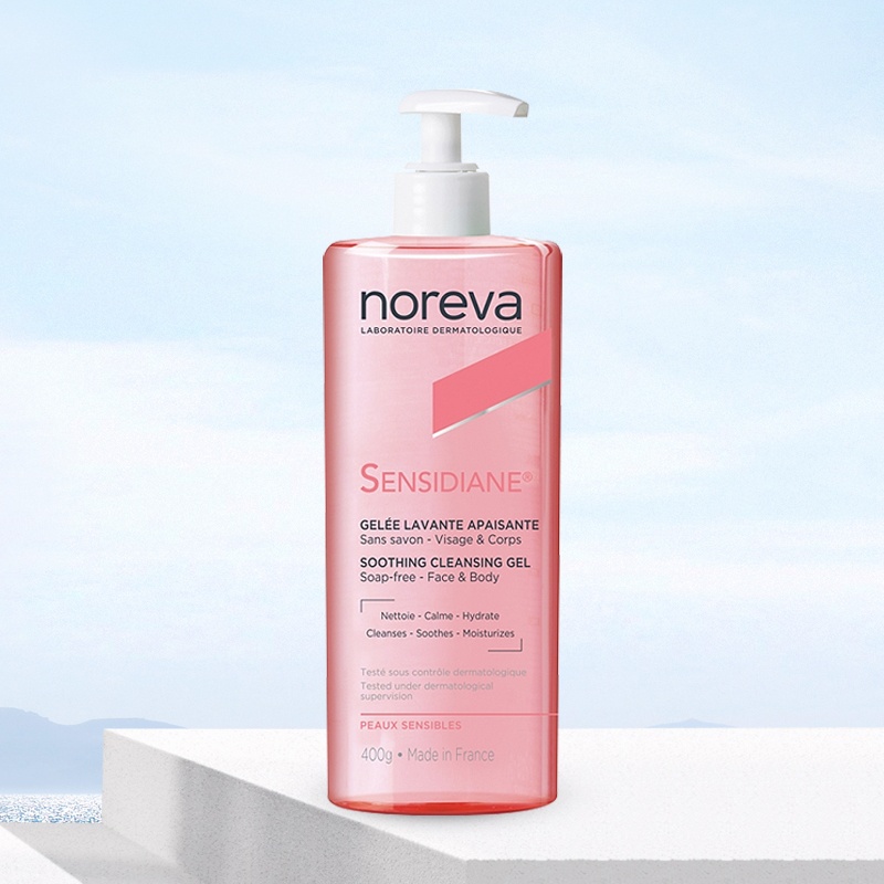 商品Noreva|欧诺颜舒缓洁面果冻凝胶 400g 清洁舒缓滋润,价格¥203,第3张图片详细描述