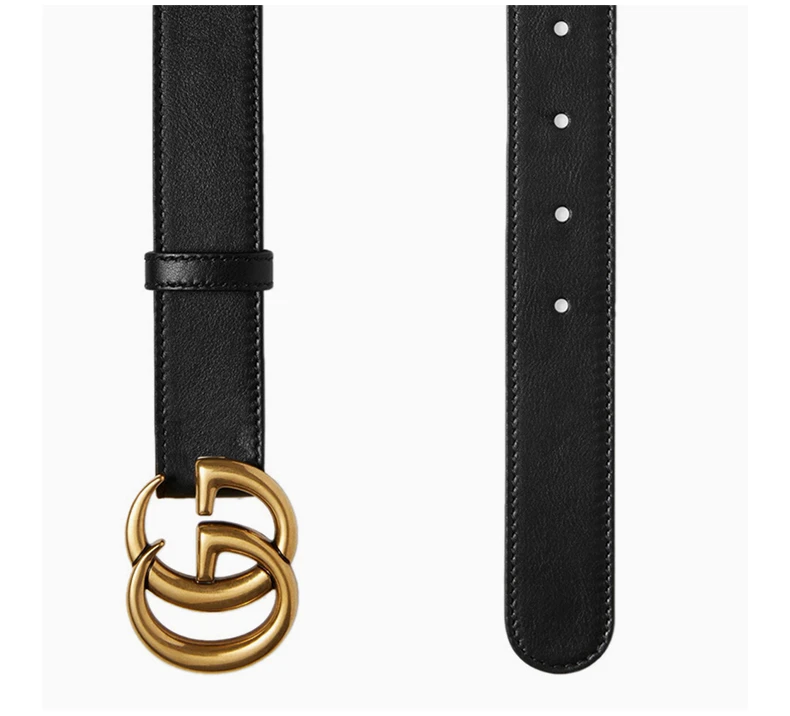 商品Gucci|GUCCI 黑色男士腰带 414516-AP00T-1000,价格¥3224,第4张图片详细描述