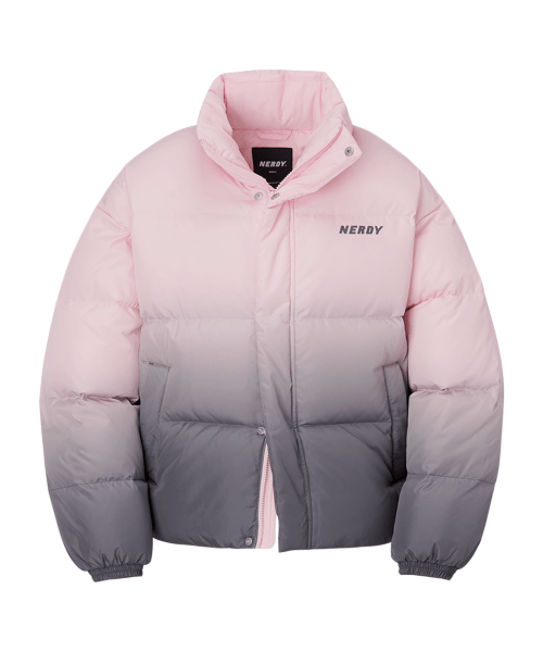 商品NERDY|【享贝家】NERDY 新款男女情侣款运动休闲羽绒服羽绒夹克拼色款 黑色\蓝色\粉红色（预售款，10天发货）PNEW22DJ0401,价格¥896,第4张图片详细描述