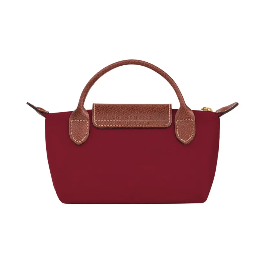 商品[国内直发] Longchamp|珑骧女包女士Le Pliage City 17图层帆布拼牛皮饰边饺子包手提包化妆包34175,价格¥737,第12张图片详细描述