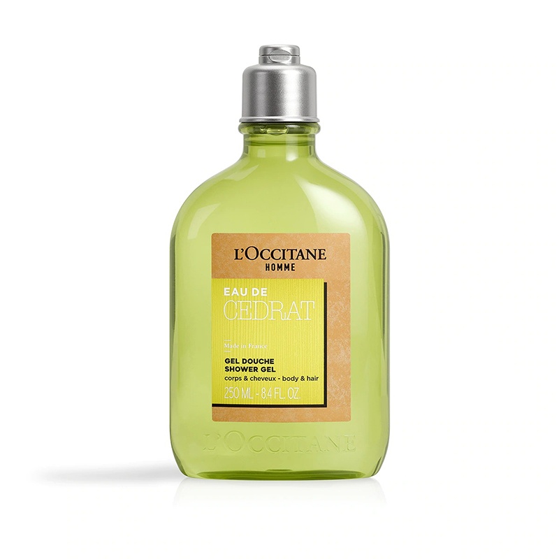 商品L'Occitane|L'occitane欧舒丹男士活力洗发沐浴露250ml 250ml,价格¥151,第7张图片详细描述