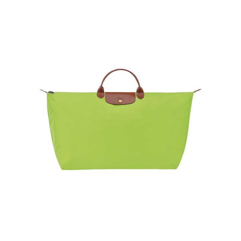 商品Longchamp|珑骧 女士帆布金色五金按扣拉链开合肩背中号托特包（7色可选）,价格¥1985,第2张图片详细描述